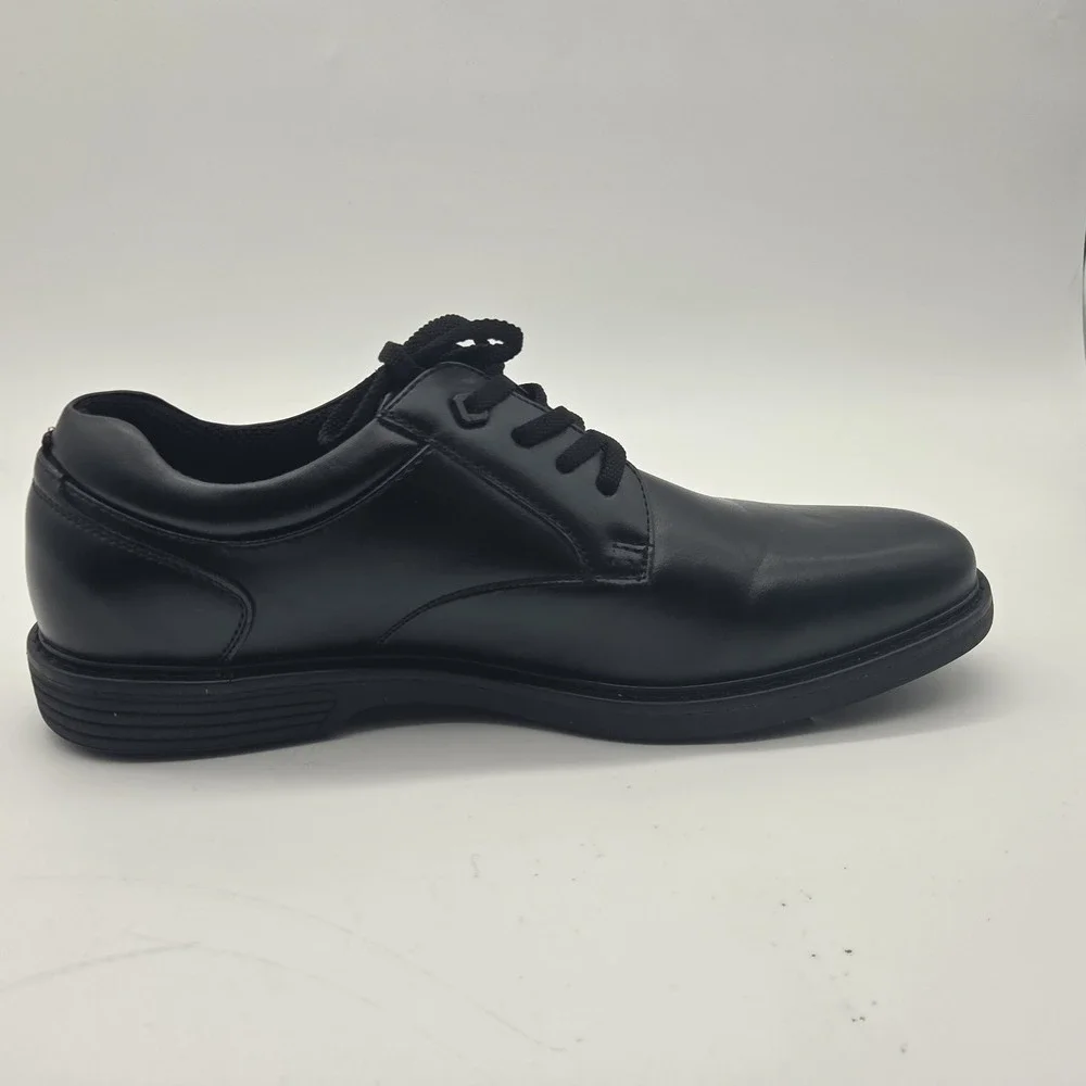 Nunn Bush Wade Black Work Slip Resistant Plain Toe Oxford Shoes Men's 11 M